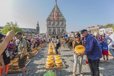 Tour van een halve dag naar de kaasmarkt in Alkmaar vanuit Amsterdam
