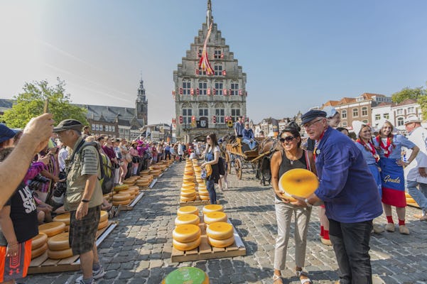 Tour van een halve dag naar de kaasmarkt in Alkmaar vanuit Amsterdam