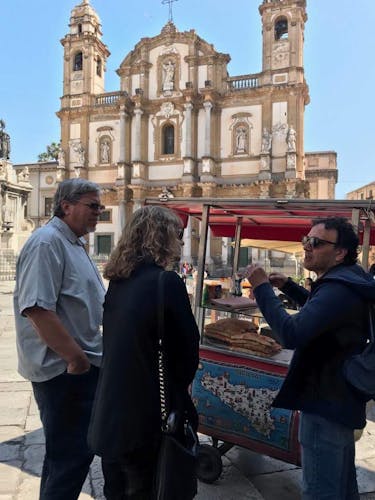 Palermo street food tour with a local chef
