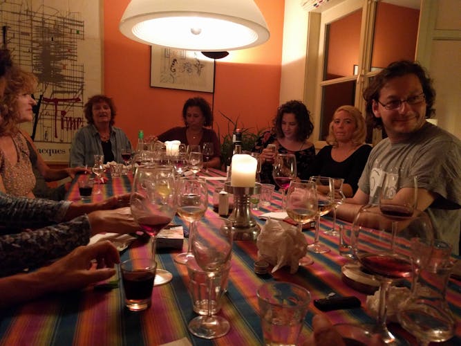 Traditional Dutch dinner in an Amsterdam canalhouse