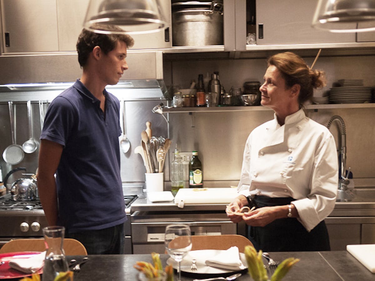 Cena italiana moderna con chef professionista vicino al Vaticano