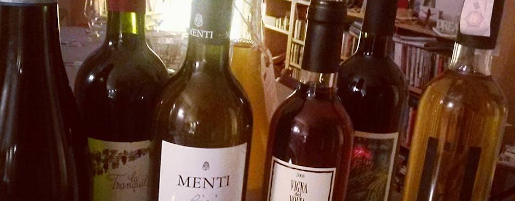 Jantar italiano caseiro e harmonização de vinhos naturais em Milão