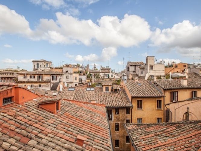 Pasta cooking class and lunch with a view of the Roman rooftops