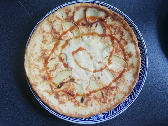 Lezione di cucina olandese con pancake e pranzo in una casa sul canale di Amsterdam