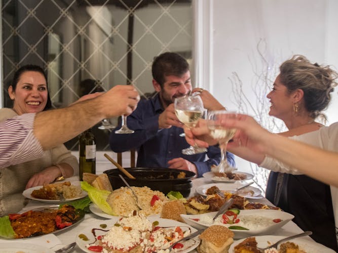 The essential Greek dinner with an Acropolis view