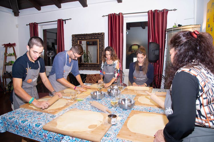 Pasta, polenta and tiramisu cooking class and lunch 