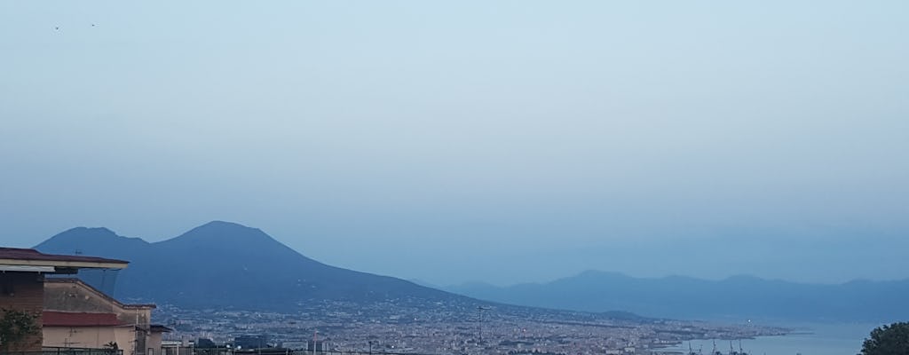 Aula de culinária de massas frescas e jantar com vista em Nápoles