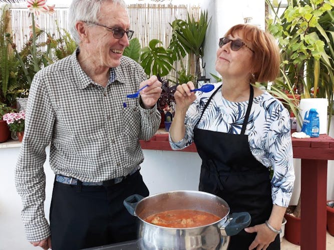 Hands on, traditional Greek cooking class