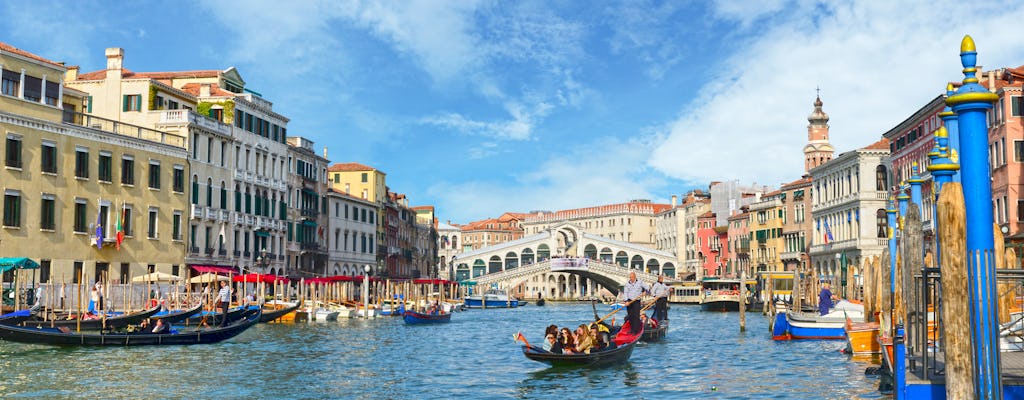 Tour a pie por Venecia y mini crucero opcional.