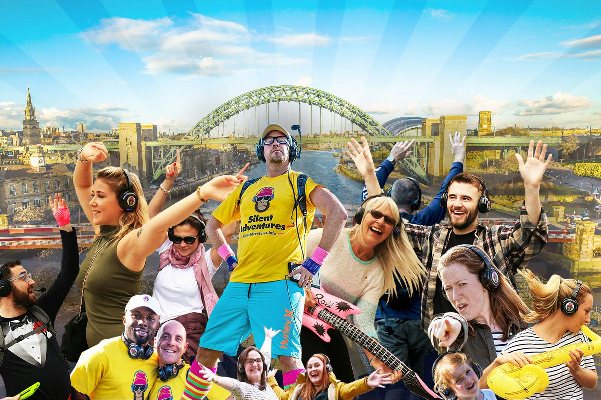 A silent disco adventure in Newcastle