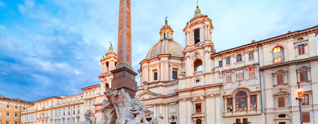 Zwiedzanie fontann i placów Rzymu