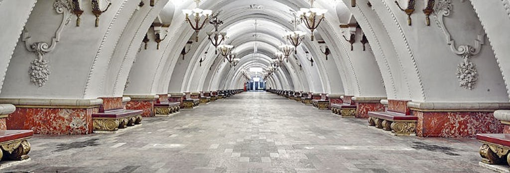 Visite privée du métro de Moscou avec prise en charge à l'hôtel