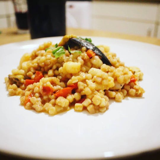 Traditional Sardinian tasting menu in Edinburgh