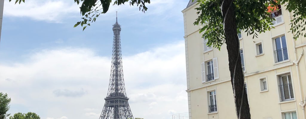 Doces franceses e degustação de mercado na Torre Eiffel