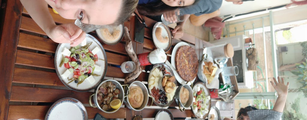 Traditional Greek breakfast in Glyfada