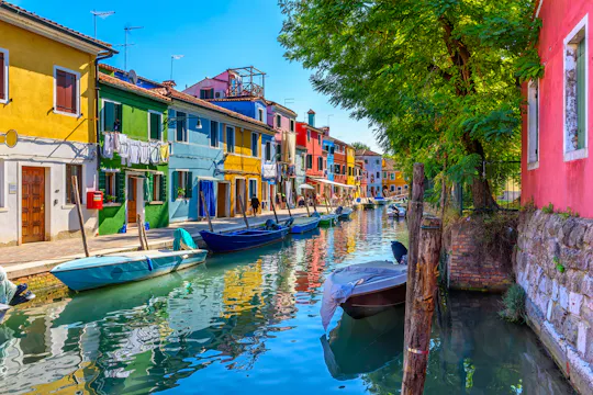 Visita guiada à tarde a Murano, Burano e Torcello