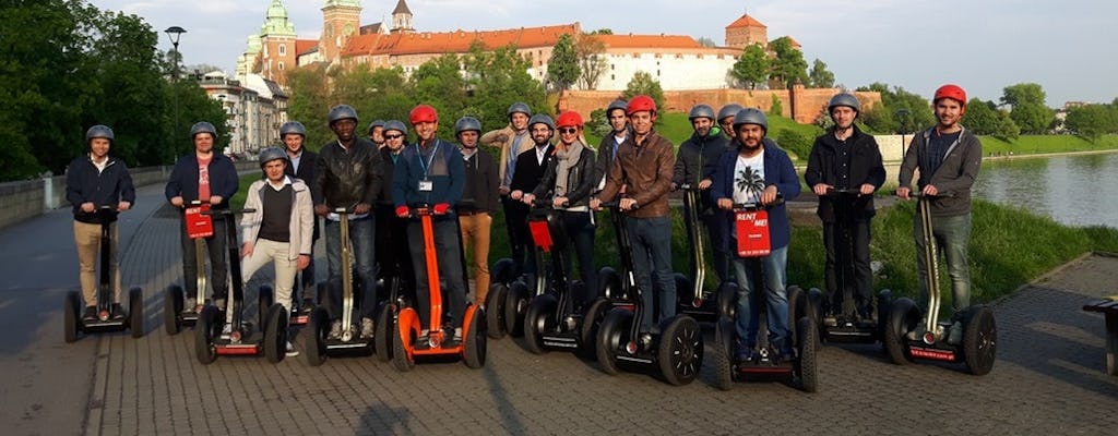 Private self-balancing scooter tour with a local expert historian in Krakow