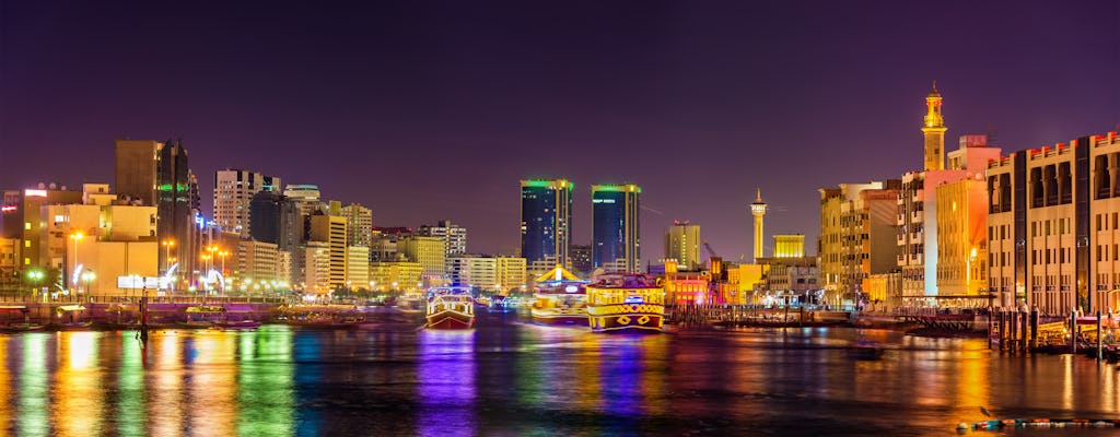 Dîner croisière en boutre sur Dubaï Creek