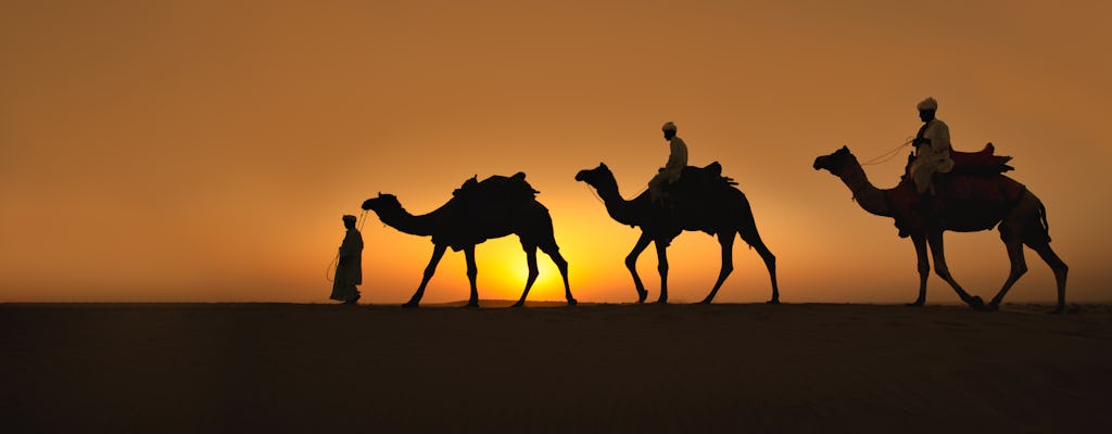 Safari privado no deserto com champanhe no Bassata Camp de Ras Al Khaimah