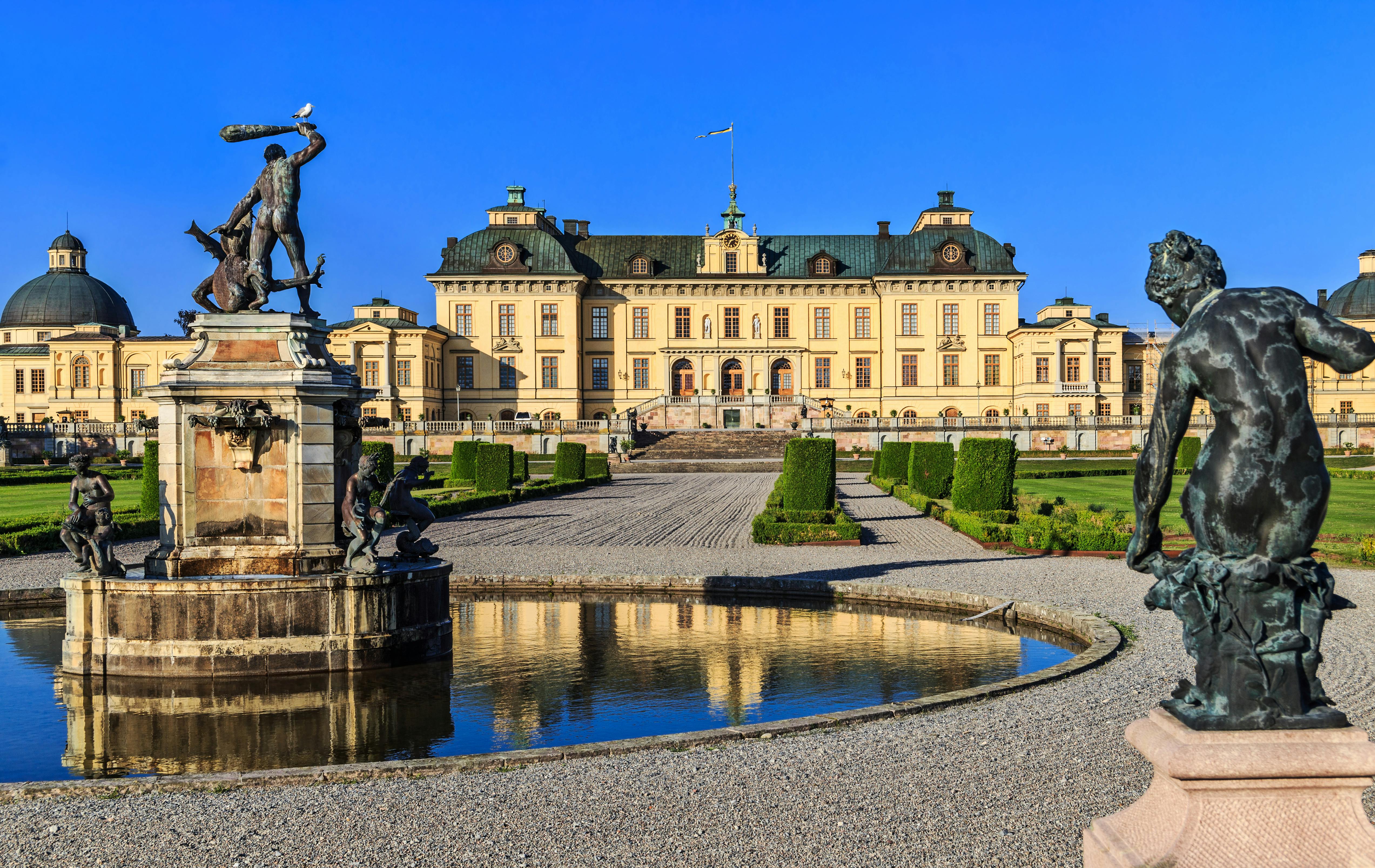 Halvdags rundtur i Stockholm med Drottningholms slott