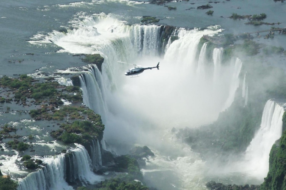 Helicopter rides in Foz do Iguaçu
