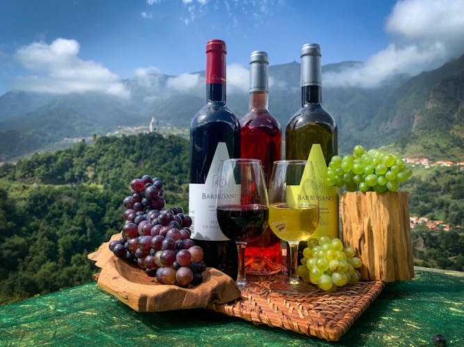 Madeira wine tastings and Skywalk full-day tour in open roof 4x4