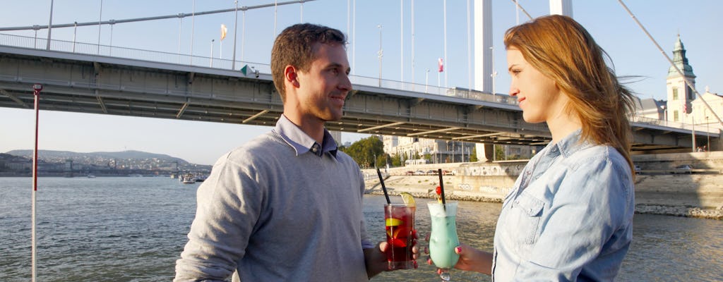 2-hour Budapest cocktail cruise and fast-track spa entry