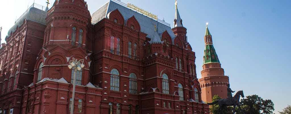 Recorrido a pie por la Plaza Roja de Moscú y el centro de la ciudad con entrada al Kremlin