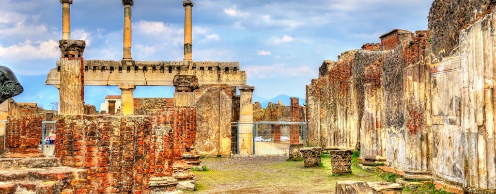 Visita guiada à descoberta de Pompeia