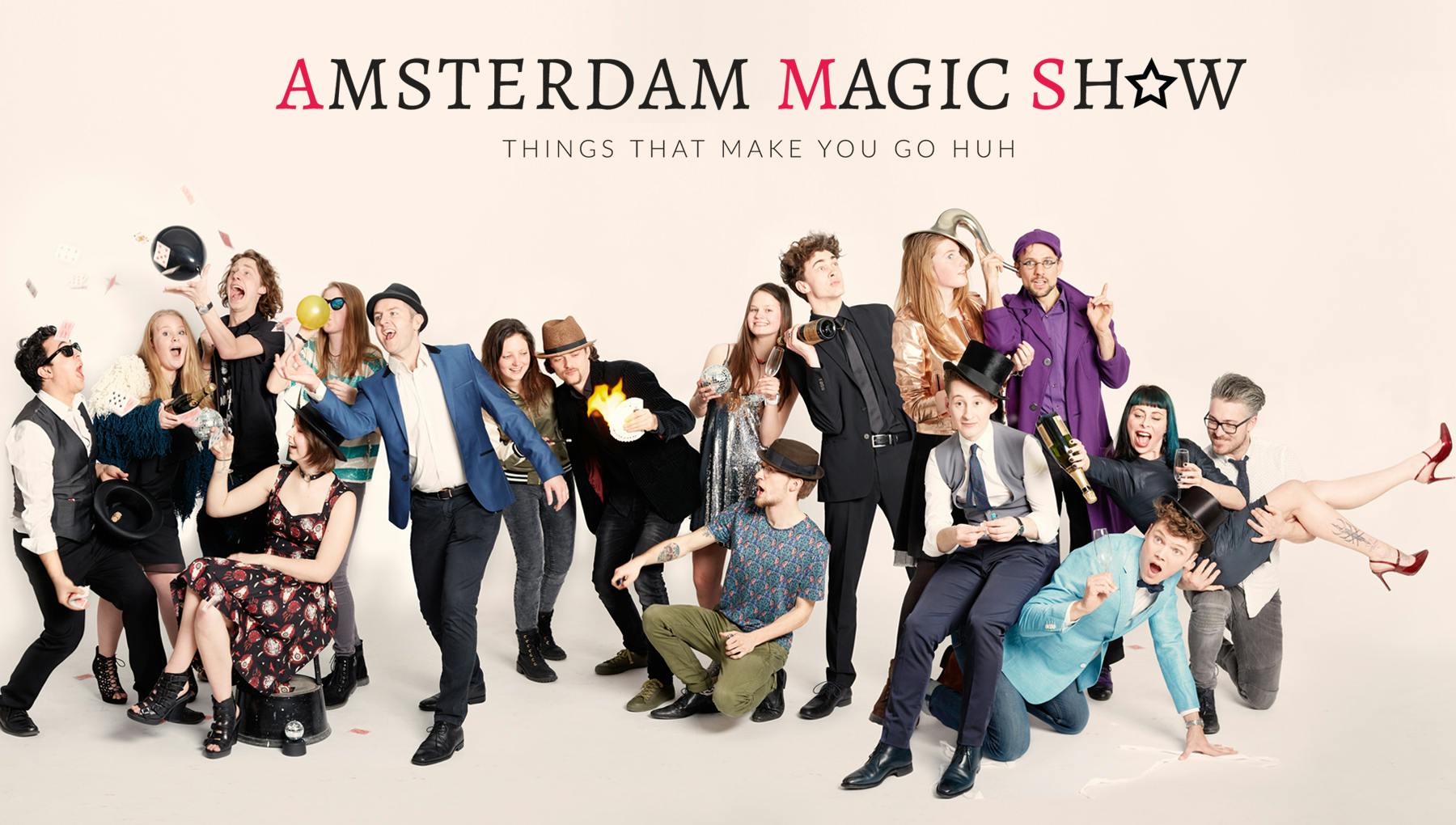 Biglietto per lo spettacolo di magia di Amsterdam