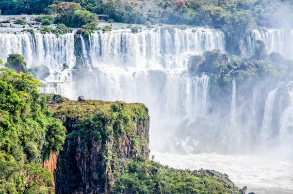 Iguassu Falls Argentinien Seite geführte Exkursion