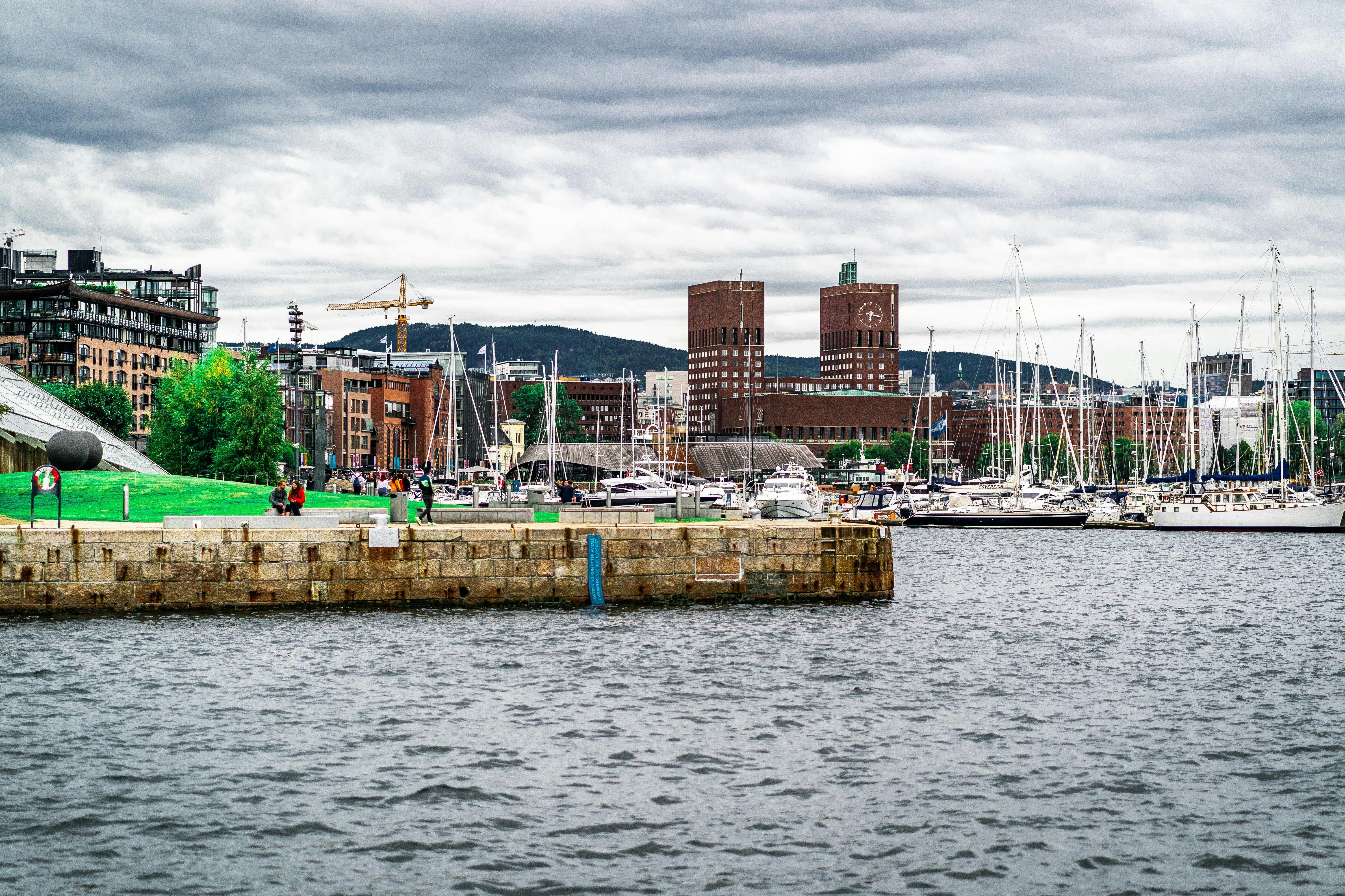 Paseo privado de Oslo de la costa a la ciudad