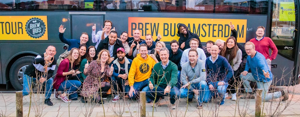 Beer tasting and craft brewery tour in Amsterdam