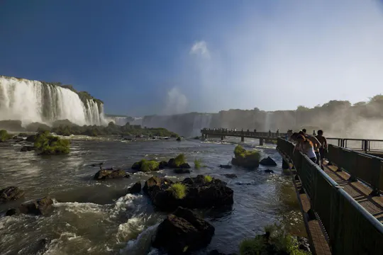 Iguassu waterfalls and visit to Itaipu Dam with airport roundtrip transfer
