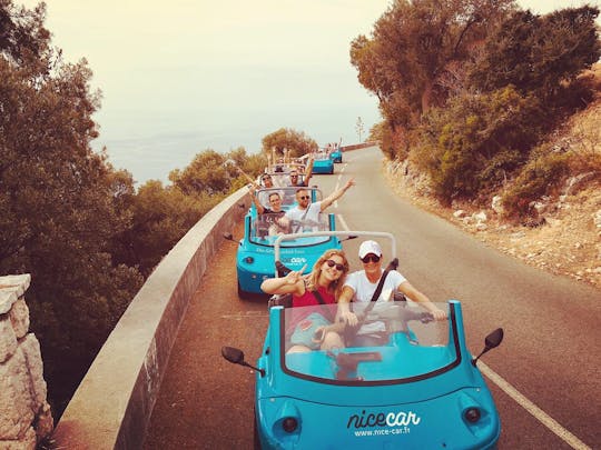 Passeio de carro aberto de 4 horas na Riviera Francesa