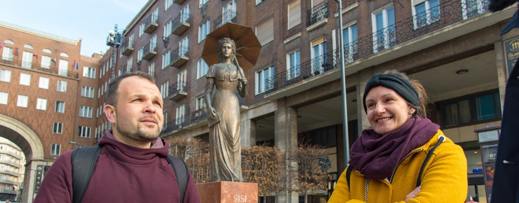 Centrum Budapesztu z historykiem