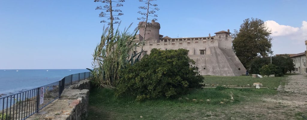 Excursão terrestre no Castelo de Santa Severa para passageiros de cruzeiros