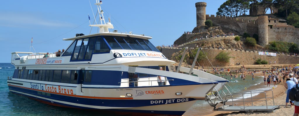 DofiJet Hop-on-Hop-off-Bootsfahrt ab Lloret de Mar