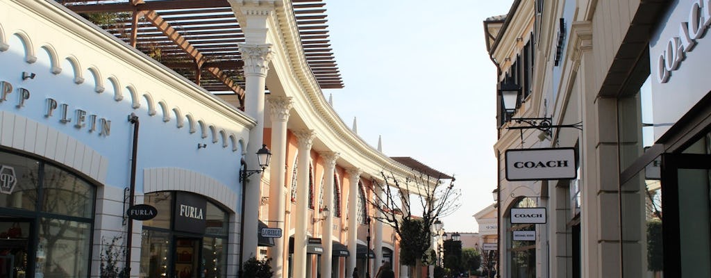 Castel Romano outlet full-day shopping trip