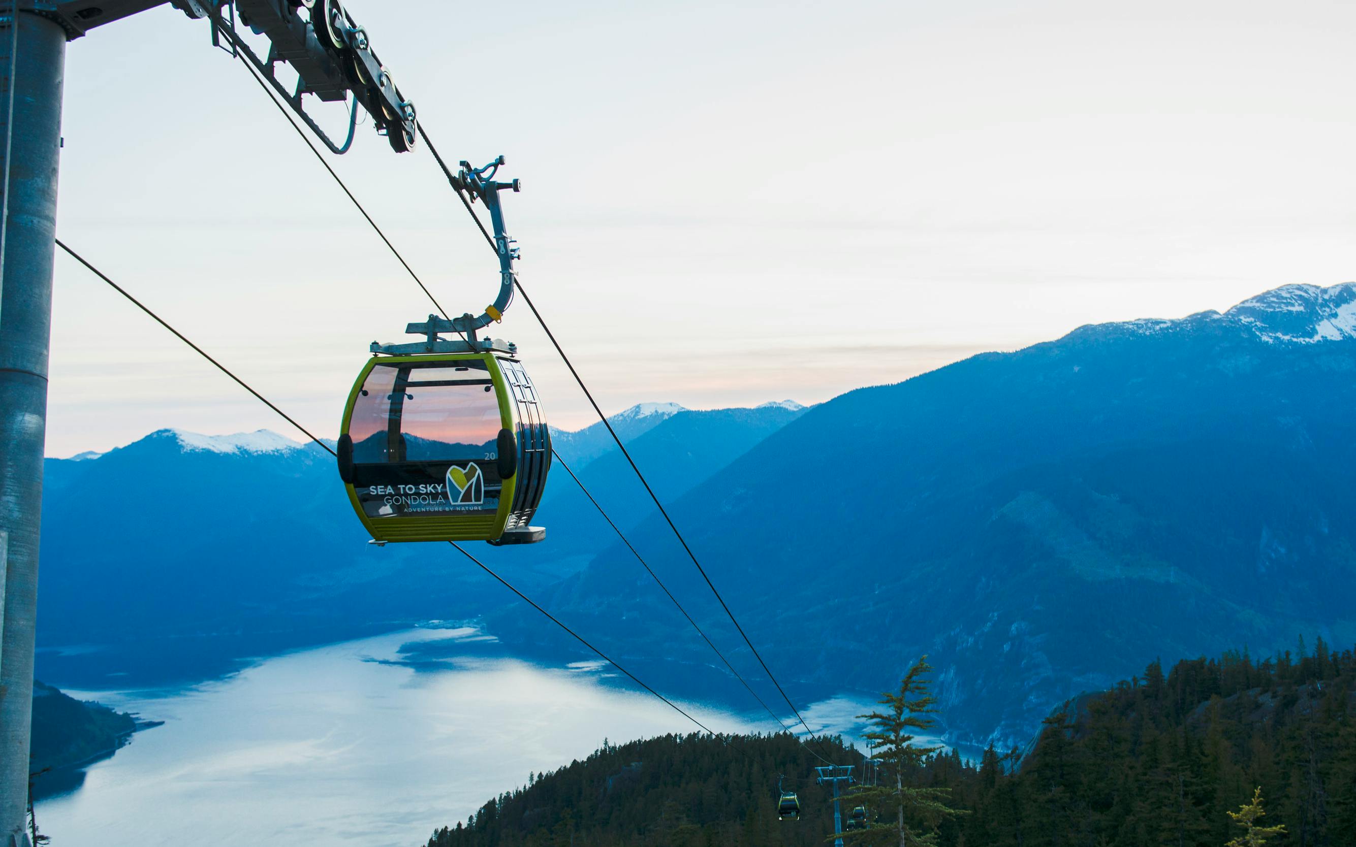 Tickets für die Gondelbahn „Sea to Sky“ von Squamish