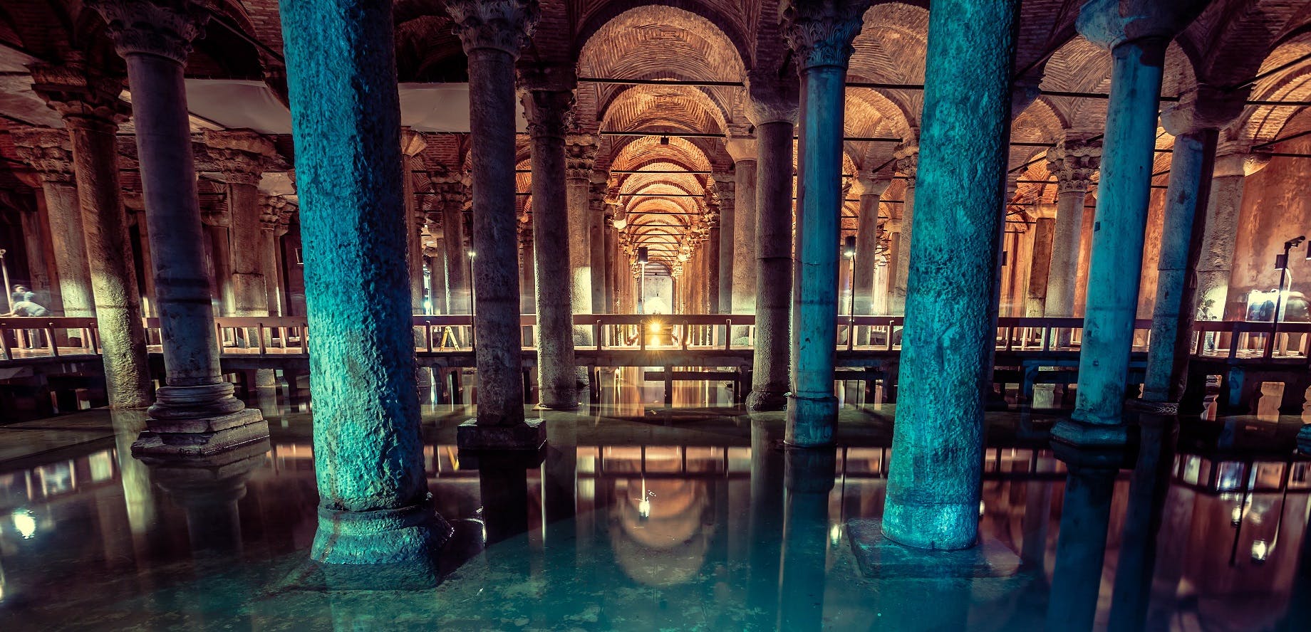 Bilhete sem fila e visita guiada à Cisterna da Basílica em Istambul
