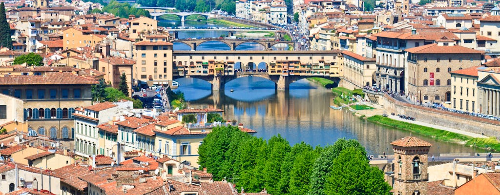 Carte journalière Florence. Visite à pied, Duomo et meilleurs musées