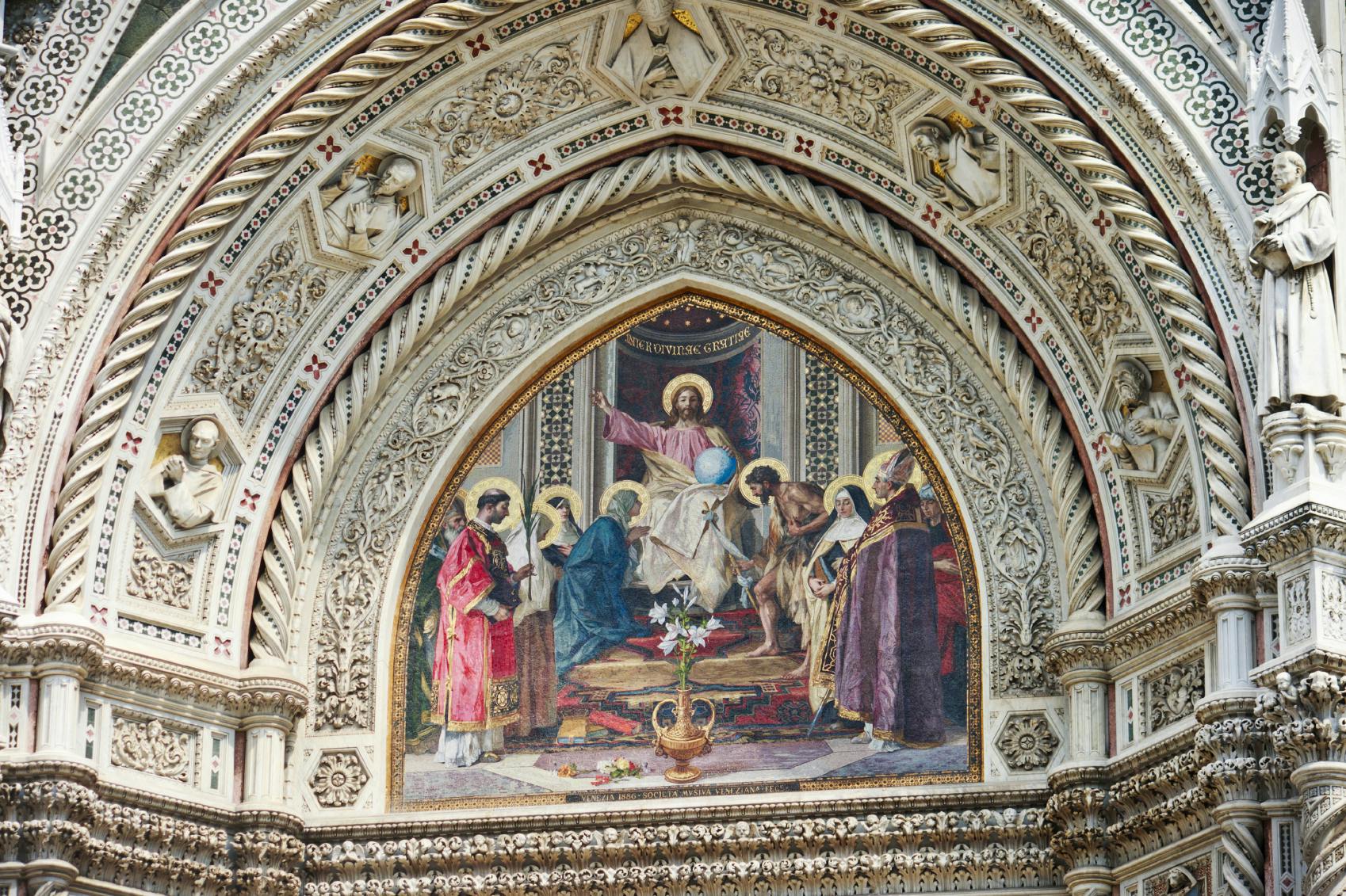 Kunstdagkaart voor Florence. Duomo, Uffizi en Accademia