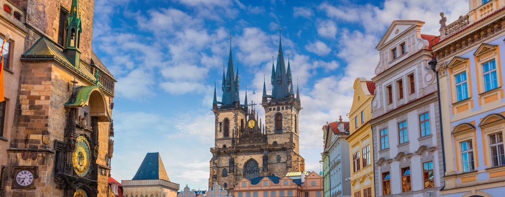Tour autoguiado pelo centro histórico e pelo Bairro Judeu de Praga com aplicativo para dispositivo móvel