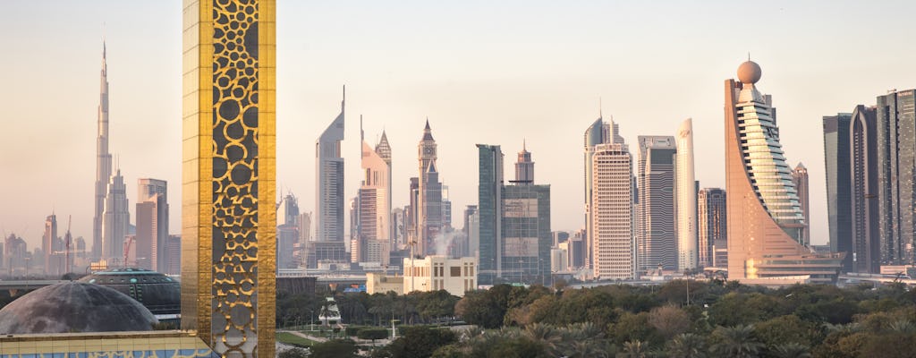 Bilhetes de quadro de Dubai com passeio turístico de meio dia pela cidade