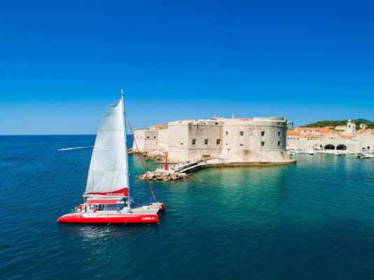 Croisière en catamaran au coucher du soleil à Dubrovnik