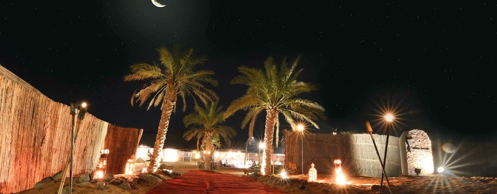 Desert safari with dinner in the golden desert dunes