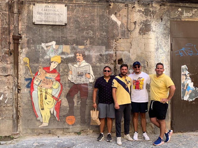 Origins and legends of Naples walking tour