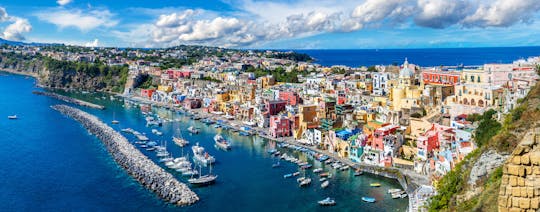 Passeio de barco em Ischia e Procida saindo de Sorrento