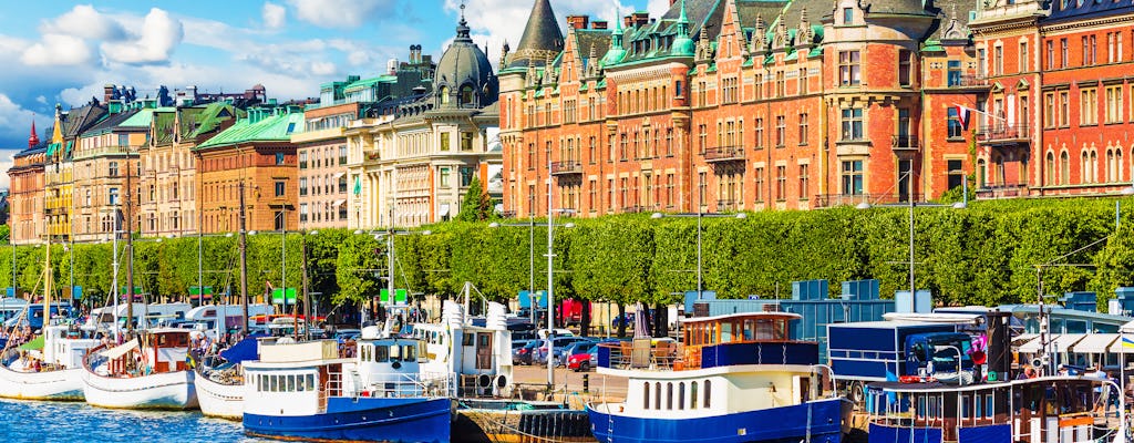 Croisière privée en yacht avec déjeuner ou dîner dans l'archipel de Stockholm